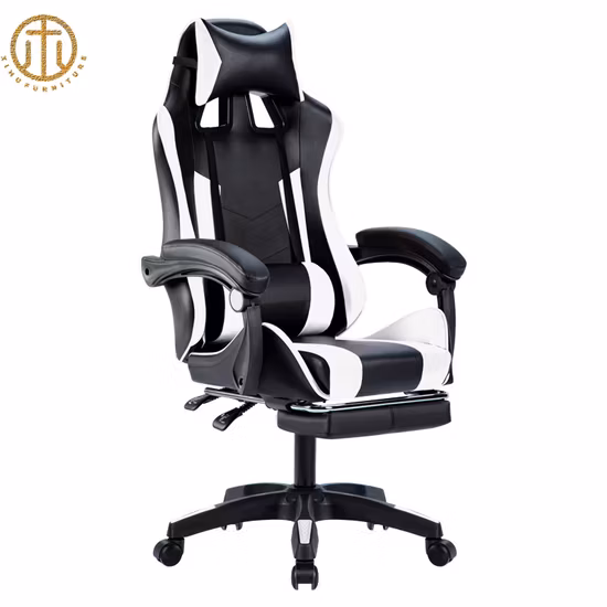 Cadeira giratória reclinável ergonômica confortável para jogos em casa para quarto