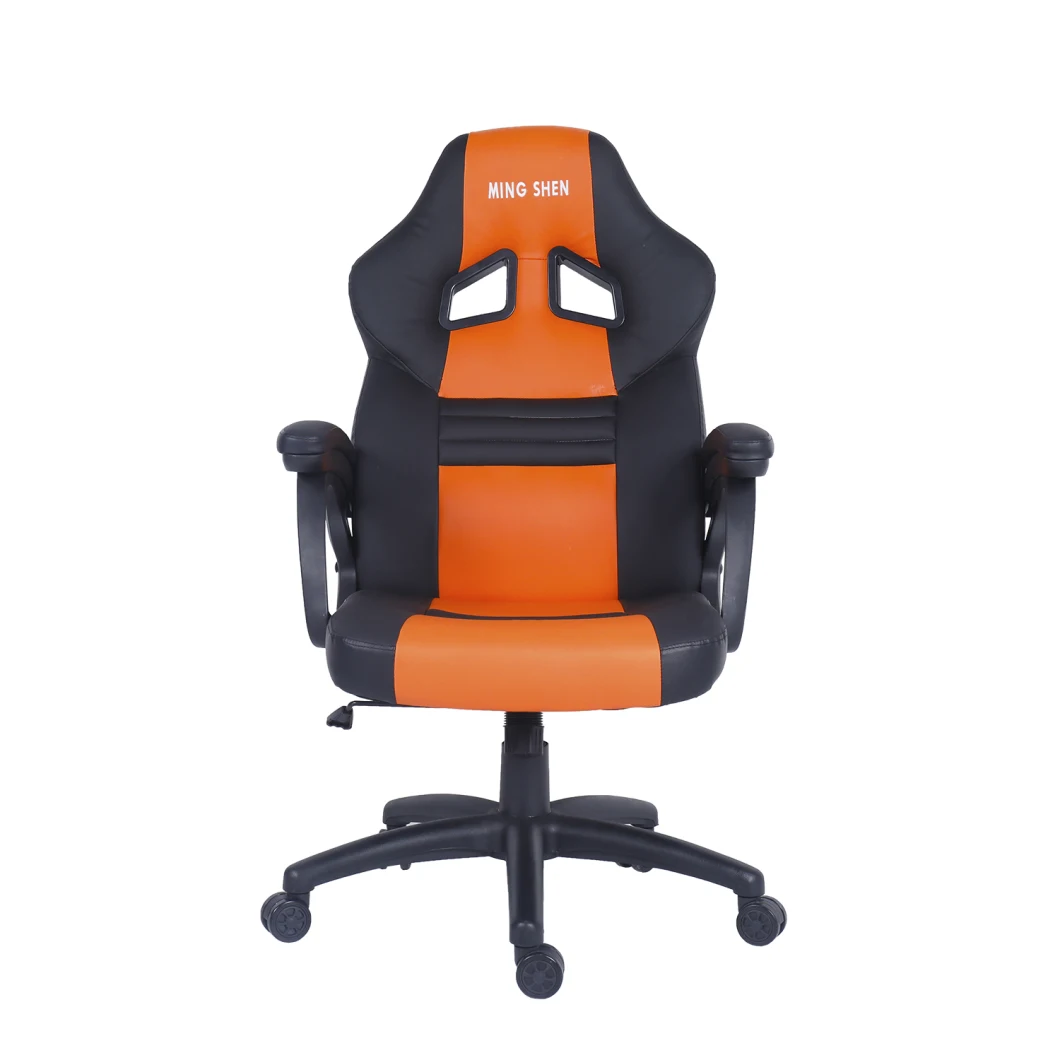 New Racing Chair Factory Wholesale Leather Orange Office Gaming Chair