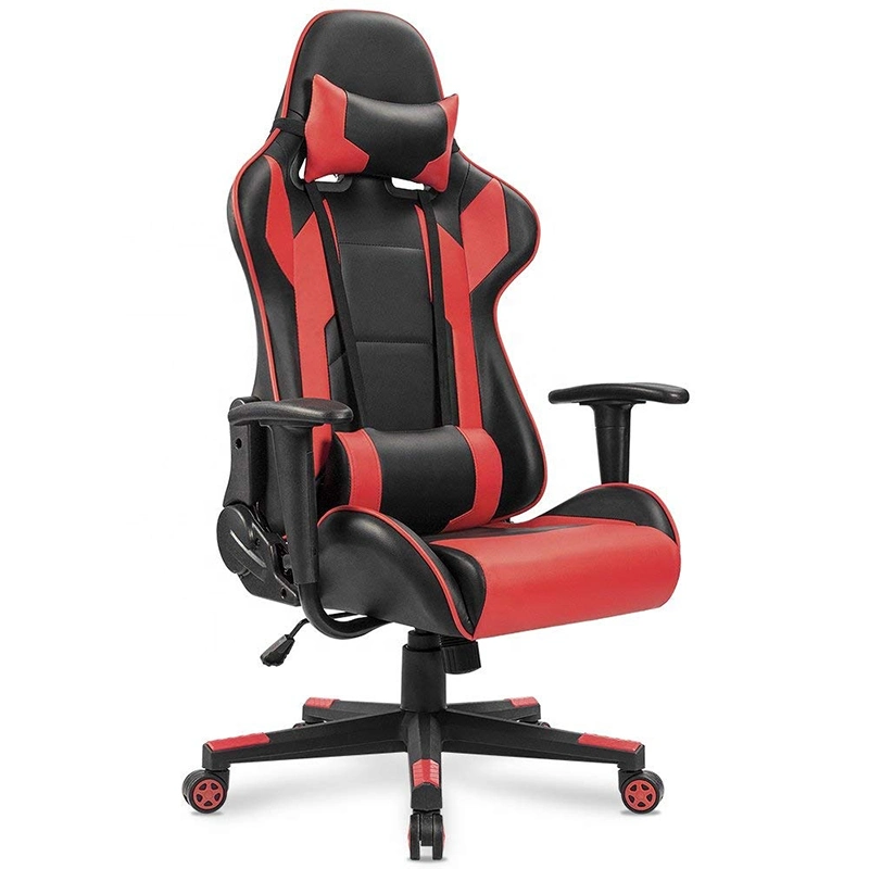 Office Black Cheap PU Leather 180 Degree Playstation Rocker Computer Racing PC Custom Gamer Gaming Chair