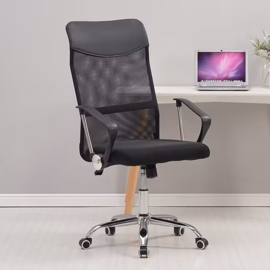 Mobiliário de escritório ecológico com encosto alto ajustável giratório gerente executivo branco giratório elevador tecido ergonômico malha cadeira de escritório para jogos