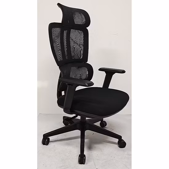 Sillas De Oficina Sample Customization Cadeiras de escritório Base de aço ergonômica de alta qualidade Gerente/Boss Modern Office Chair Mesh Computer Task Desk Staff Chair